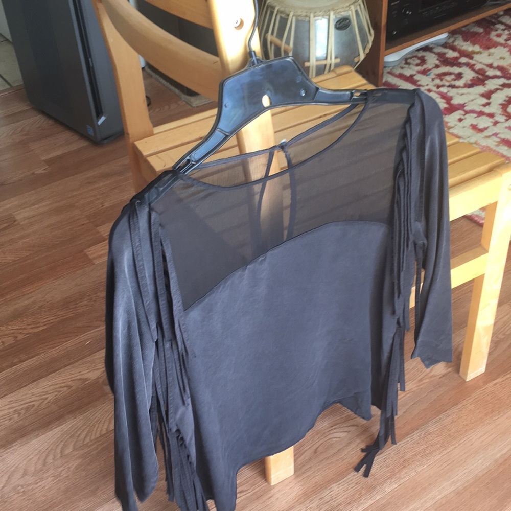 100% Silk Jen’s Pirate Booty blouse